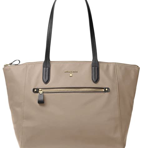 michael michael kors large nylon kelsey tote|Michael Kors small nylon tote.